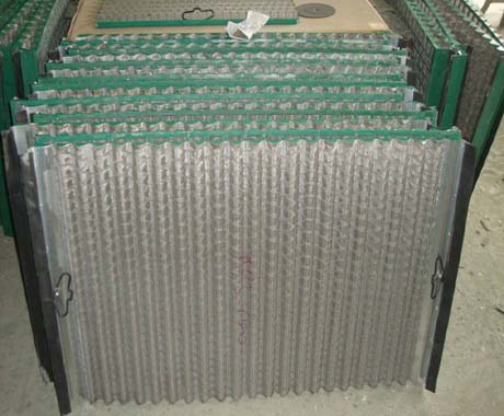 波浪式石油振動篩網(wǎng)