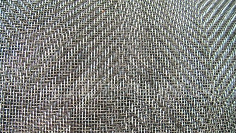 不銹鋼斜紋網應用
